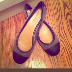 Banana Republic Scotty grey flats